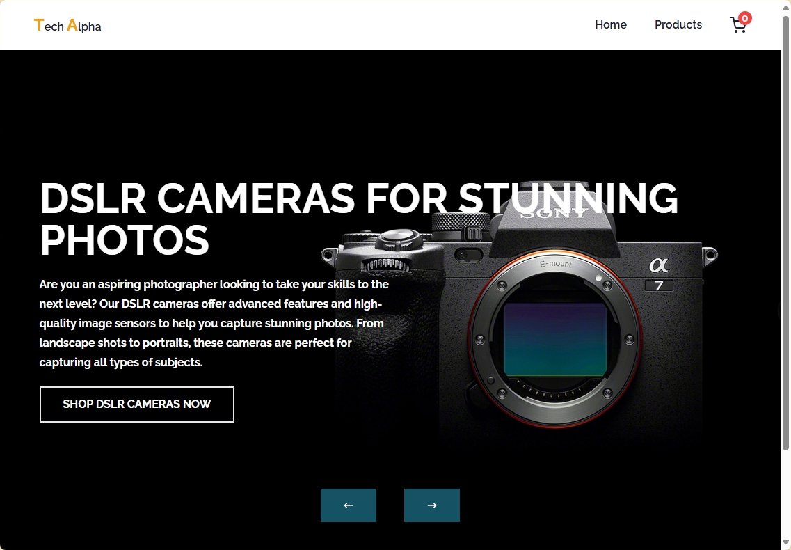E-commerce Website